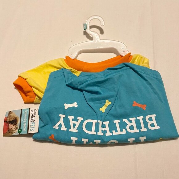 Martha Stewart Fashion Dog Apparel Birthday Dog Outfit Size Large Flaws - Picture 12 of 12